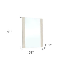 Load image into Gallery viewer, 41" Framed Mounted Dresser Mirror - Beige
