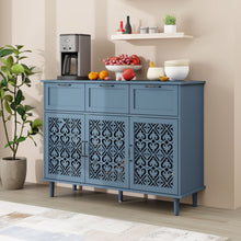 Load image into Gallery viewer, 3 Door 3 Drawer Elegant Cabinet
