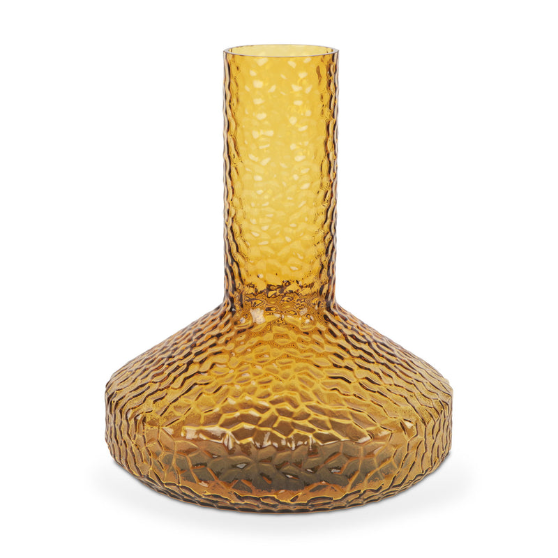 Faceted Table Vase (608318) - Amber