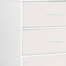 Load image into Gallery viewer, Fabric Five Drawer Lingerie Chest - White
