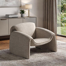 Load image into Gallery viewer, Boucle Lounge Chair - Taupe
