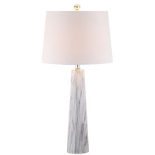 Load image into Gallery viewer, 29" Novelty Table Lamp LED With Drum Shade - White
