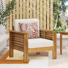 Load image into Gallery viewer, Slat Design Club Chairs With Cushions
