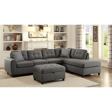 Load image into Gallery viewer, Balta - 2 Piece Loose Back Sectional With Ottoman Upholstered - Gray
