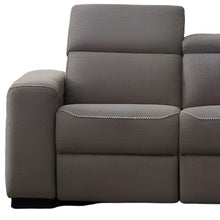 Load image into Gallery viewer, Reclining Sofa With Black Legs - Brown

