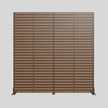 Load image into Gallery viewer, Three Panel Screen Room Divider (720207) - Brown

