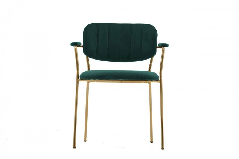 Modern Dining Chairs (Set of 2) - Green