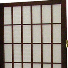 Load image into Gallery viewer, Folding Three Panel Screen Room Divider (469139) - Brown

