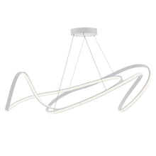 Load image into Gallery viewer, Metal LED Dimmable Chandelier - White
