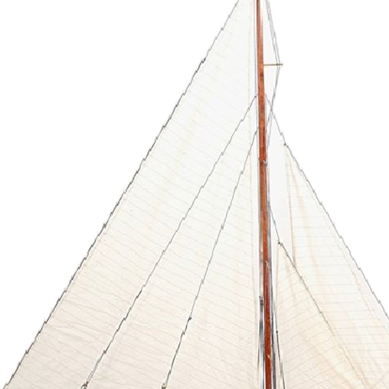 Hand Painted Boat (401991) - Brown