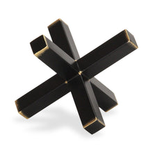 Load image into Gallery viewer, Hand Painted Decorative Jack - Black
