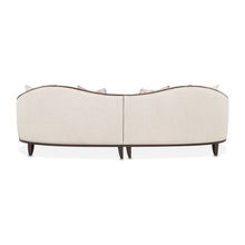 Load image into Gallery viewer, Camellia Field - 3-Piece Chenille Sofa - Beige / Dark Brown
