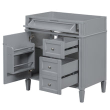 Load image into Gallery viewer, Bathroom Vanity With 2 Drawers And Tip-Out Drawer, Storage Cabinet
