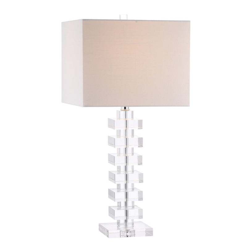28" Novelty Table Lamp LED With Shade - Clear