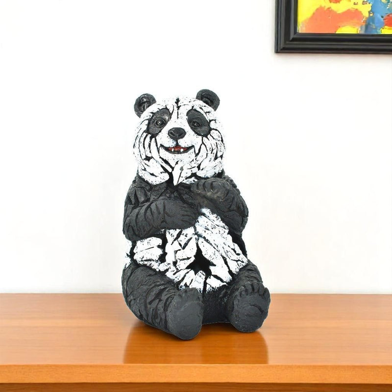 Panda Tabletop Sculpture - Black / White