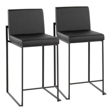 Load image into Gallery viewer, Fuji - Contemporary Modern Elegance, High Back Counter Stool
