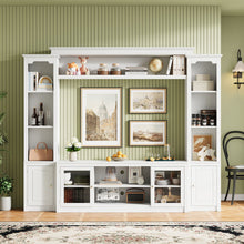 Load image into Gallery viewer, All-In-One TV Stand With Bookcase For TVs Up To 65"
