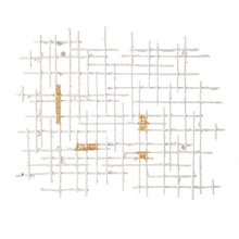 Load image into Gallery viewer, Iron Wall Decor - White / Gold
