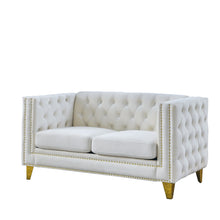 Load image into Gallery viewer, Upholstered Couch Sofa With Button Tufting For Living Room
