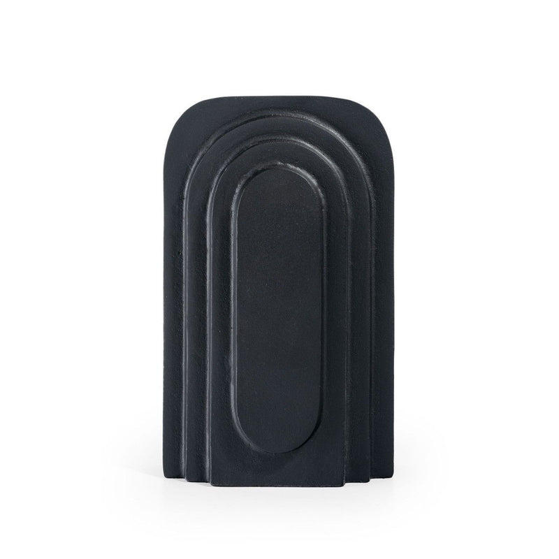 Geometric Table Vase - Black