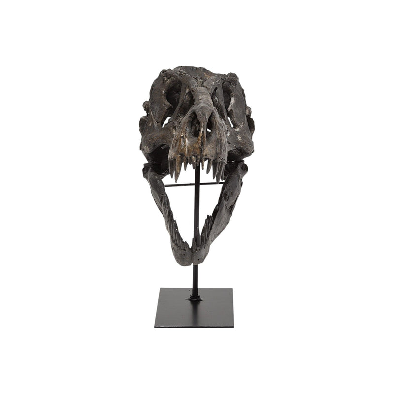Fabric Dinosaur Tabletop Sculpture - Brown