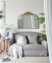 Load image into Gallery viewer, Arched Wall Mirror With Metal Frame, Wall Mirror For Living Room

