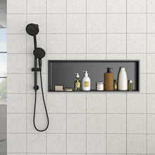 Load image into Gallery viewer, Stainless Steel Shower Niche With Seamless Design For Bathroom Storage
