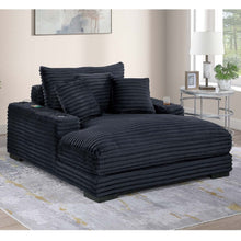 Load image into Gallery viewer, Chaise Lounge With 2 Cup Holders And USB Ports
