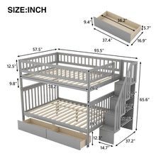 Load image into Gallery viewer, Bunk Bed With Staircase
