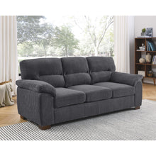 Load image into Gallery viewer, Vintage Inspired 3 Seat Sofa With Tufted Cushions
