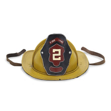 Load image into Gallery viewer, Fireman Hand Painted Figurine Tabletop Sculpture - Yellow / Black
