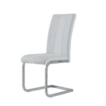 Load image into Gallery viewer, Faux Leather Dining Side Chairs (Set of 4) - White
