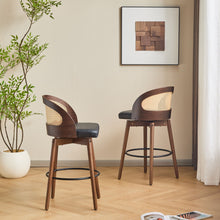 Load image into Gallery viewer, Como - Indoor Wood Barstool (Sey of 2)
