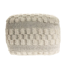 Load image into Gallery viewer, Wool Ottoman - Beige
