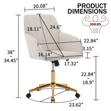 Load image into Gallery viewer, Adjustable Ergonomic Swivel Office Chair

