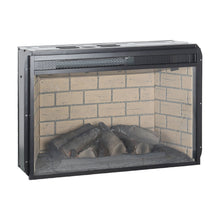 Load image into Gallery viewer, Infrared Quartz Heater Fireplace Insert -Woodlog Version With Brick
