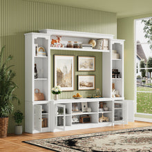 Load image into Gallery viewer, All-In-One TV Stand With Bookcase For TVs Up To 65"

