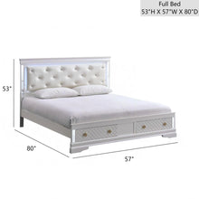 Load image into Gallery viewer, Verona - Bed With LED Accent Lighting, 2 Drawers
