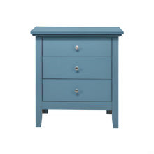 Load image into Gallery viewer, 3 Drawer Nightstand &amp; Dove Tailed Drawers
