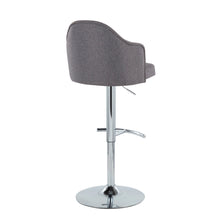 Load image into Gallery viewer, Ahoy - Contemporary Adjustable Barstool With Swivel With Rounded T Footrest (Set of 2)
