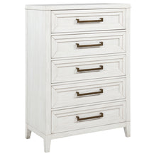 Load image into Gallery viewer, Inverness - 5 Drawer Bedroom Chest - White
