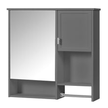 Load image into Gallery viewer, Modern Wall Mounted Bathroom Medicine Cabinet, Bathroom Wall Storage Cabinet With Mirror
