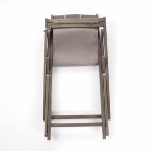 NIKKI BEACH SLING CHAIR - GREY