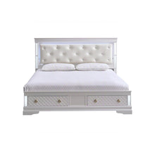 Load image into Gallery viewer, Verona - Bed With LED Accent Lighting, 2 Drawers
