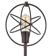 Load image into Gallery viewer, Novelty Table Lamp With Globe Shade - Black
