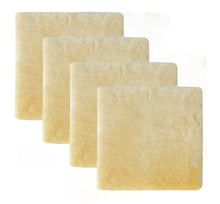 Load image into Gallery viewer, 17" X 17" Linen Solid Color Dining Chair Pad (Set of 4) - Cornsilk
