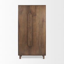 Load image into Gallery viewer, Curio Cabinet With Two Doors - Brown
