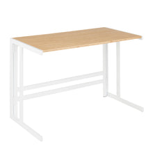 Load image into Gallery viewer, Roman - Industrial Office Desk - White / Natural

