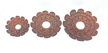 Load image into Gallery viewer, Copper Novelty Metal Framed Accent Mirror (Set of 3) - Bronze
