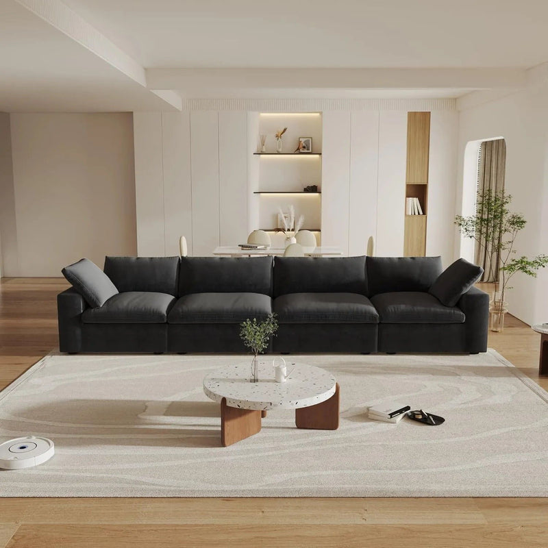 160" Blend Modular Sofa - Black